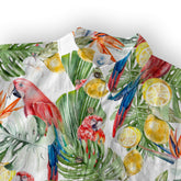 Parrot Hawaii Shirt for Men Women, Beautiful Watercolor Tropical Pattern Hawaii Shirt - The Palmix